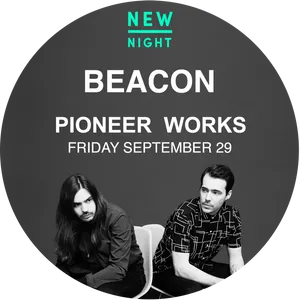 Beacon Concert Pioneer Works Poster PNG Image