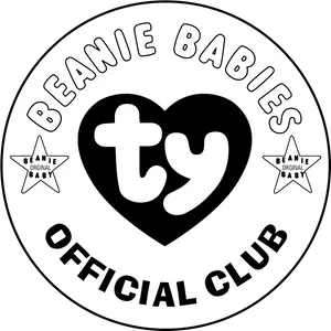 Beanie Babies Official Club Logo PNG Image