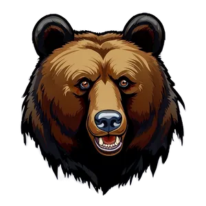 Bear Face Vector Png 53 PNG Image