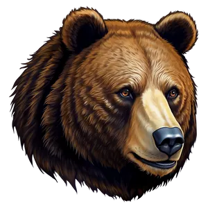 Bear Head Profile Icon Png 06292024 PNG Image