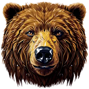 Bear Head Vector Png 69 PNG Image