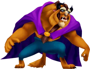 Beast Beautyandthe Beast Character PNG Image