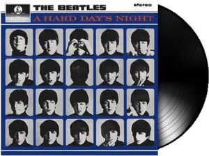 Beatles A Hard Days Night Album Cover PNG Image