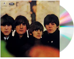 Beatles For Sale Album Cover PNG Image