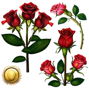 Beautiful Red Roses Png 98 PNG Image