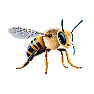 Bee With Big Eyes Png 31 PNG Image