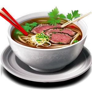 Beef Pho Bowl Png Moh80 PNG Image