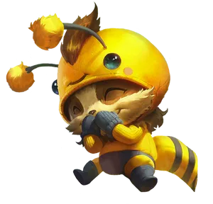 Beekeeper_ Teemo_ League_of_ Legends PNG Image