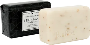 Beekman Goat Milk Soapwith Packaging PNG Image