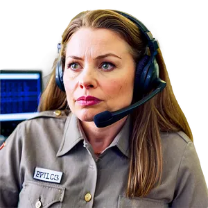 Behind The Scenes 911 Dispatcher Png 9 PNG Image