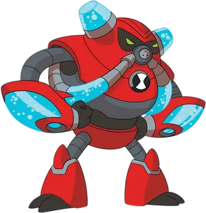 Ben_10_ Alien_ Force_ Cannonbolt PNG Image