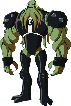 Ben_10_ Alien_ Force_ Wildvine_ Character PNG Image