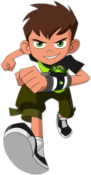 Ben10 Readyfor Action PNG Image