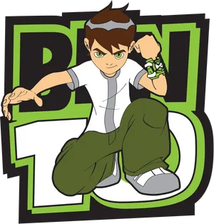 Ben10 Sittingon Logo PNG Image