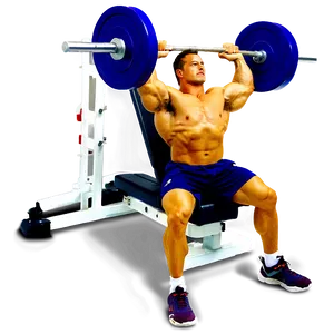 Bench Press A PNG Image