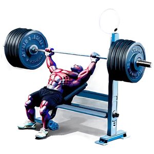 Bench Press Powerlifting Techniques Png 06132024 PNG Image