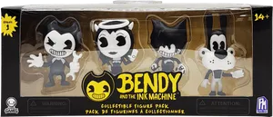 Bendyandthe Ink Machine Collectible Figure Pack PNG Image