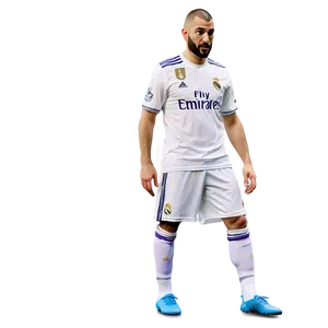 Benzema Captaining Real Madrid Png 06212024 PNG Image