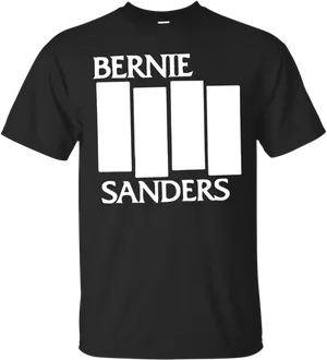 Bernie Sanders Graphic T Shirt Design PNG Image