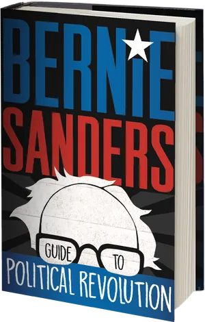 Bernie Sanders Political Revolution Book Cover PNG Image