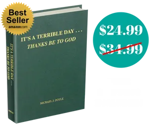 Best Seller Book Promotion PNG Image