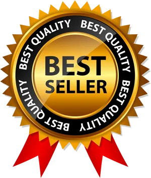 Best Seller Quality Badge PNG Image