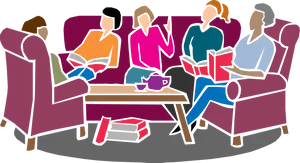 Bible Study Group Clipart PNG Image