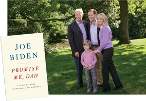 Biden Family Promise Me Dad Book Cover PNG Image