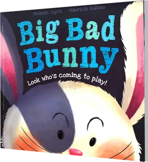 Big Bad Bunny Book Cover PNG Image