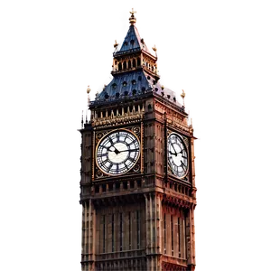 Big Ben Evening Skyline Png Bnt33 PNG Image