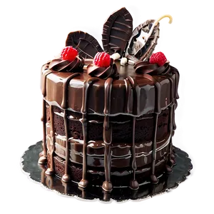 Big Chocolate Cake Png Yxn PNG Image