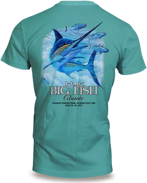 Big Fish Classic Tournament Shirt2019 PNG Image