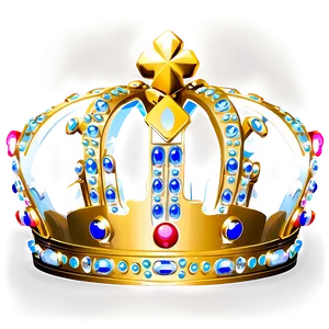 Big Golden Crown Png Yxu23 PNG Image