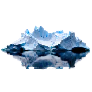 Big Iceberg Ocean View Png 86 PNG Image