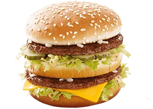 Big Mac Classic Burger PNG Image