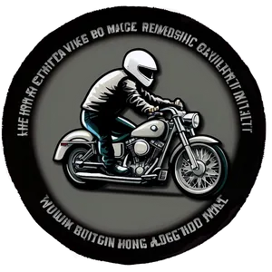 Biker Friendship Badge Png Jnl38 PNG Image