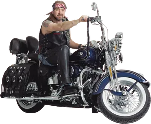 Bikeron Classic Motorcycle PNG