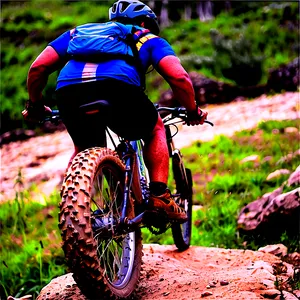 Biking On Rocky Trails Png 06282024 PNG Image