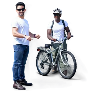 Biking With Friends Png 88 PNG Image