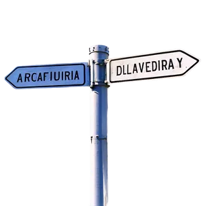 Bilingual Street Signs Png Xdq PNG Image