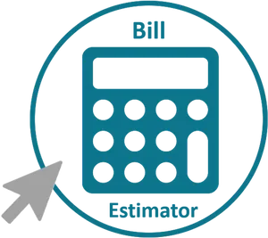 Bill Estimator Calculator Icon PNG Image