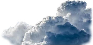 Billowing Clouds Transparent Background PNG Image