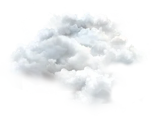 Billowing Smoke Cloud PNG Image