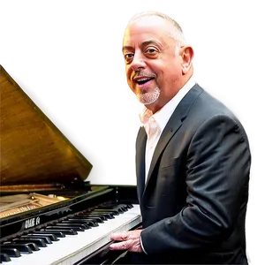 Billy Joel And Piano Keys Png 96 PNG Image