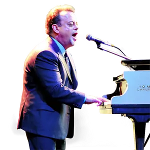 Billy Joel Piano Performance Png Efy24 PNG Image