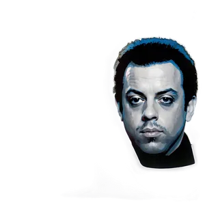 Billy Joel Portrait Png 06252024 PNG Image