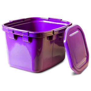 Bin With Lid Purple Png 48 PNG Image