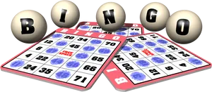 Bingo Game Setup PNG Image