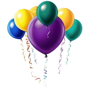 Birthday Balloon C PNG Image