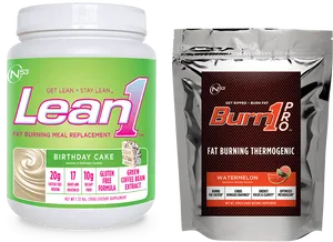 Birthday Cake Flavored Supplements PNG Image